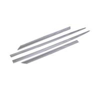 Minigonne laterali universali auto Per Eclipse Per Cross 2018 2019 2020 2021 In Acciaio Cromato Porta Laterale Car Body Moulding Gonne Resistente Ai Graffi Copertura Trim