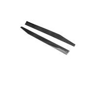 Minigonne Laterali Universali Per Auto, Piccole, Rinforzate, Con Lama, Accessori Per Fiancate, In ABS, Con Motivo In Fibra Di Carbonio Nero(Carbon Fiber Pattern)