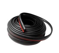 Minigonne Universali Auto Guarnizione in gomma da 33 piedi, nastro autoadesivo for bordi di parafanghi, passaruota, guarnizione in gomma, striscia for sopracciglia