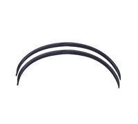 Minigonne Universali Auto Protezione universale for parafanghi in gomma e fibra di carbonio, for auto, parafanghi, paraspruzzi e parafanghi.(72cm)