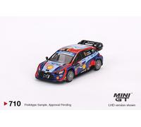 MiniGT 1/64 Hyundai i20 N Rally1 #11 2023 Rally Monte Carlo 3rd Place MGT00710