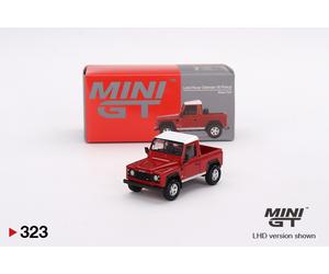 MiniGT 1/64 Land Rover Defender 90 Pickup Masai Red MGT00323-L