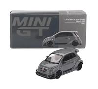 MINIGT 995 LB-WORKS X ABAS WORKS ABARTH 595 GREY SCALA 1:64
