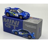 MINIGT Subaru Impreza WRC99#15 1999 Rally Australia Winner scala 1:64 cod.986