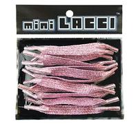 minilacci Lacci elastici colore rosa Glitter