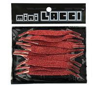 lacci scarpe elastici misura unica molticolore 12 pezzi per confezione per scarpe che non si allacciano (Rosso Glitter)