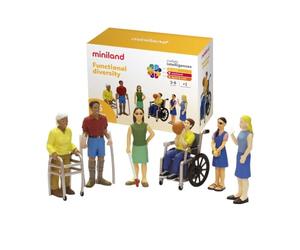 Miniland 27389 - Disabilità 6 Cifre 12,5 cm