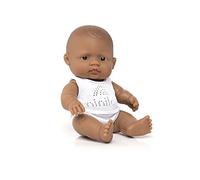 Miniland Miniland31127 - Bambola da bambino ispanica, 21 cm, 31127, multicolore