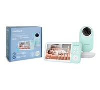 Miniland Baby watching, videocamera Sorveglianza Bambino Girevole e Inclinabile, Visione Notturna, Comunicazione Bidirezionale, Rumore Bianco e Melodie | Digimonitor 5" HD