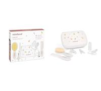 Miniland - Baby Kit Valencia - Kit completo cura bambino, borsa toilette impermeabile, trasparente