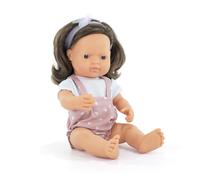 Miniland Chestnut Baby Doll 38 Cm Rosa