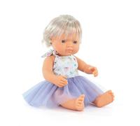 Miniland Bambola Miniland caucasica femmina con impianto uditivo di 38cm. Realizzata in Spagna con aroma di vaniglia. Anatomicamente corretta. Collezione My Friends & Me