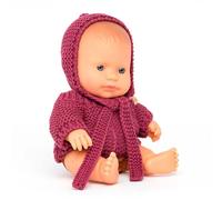 Miniland Bambolotto Maschietto Vestito All´europea 21 Cm