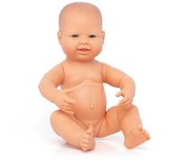 Miniland Bambolotto Neonato Maschio Europeo 40 Cm