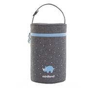 Miniland - Borsa Isotermica per Termos e Biberon da 700 ml per Bambini, Borsa da Trasporto con Manico, Ideale per Termos di Alimenti Solidi (Azure)