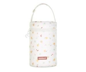 Miniland - Borsa Isotermica per Termos e Biberon Thermibag Double | Custodia Termica Porta Biberon e Bevande | Borsa da Trasporto con Manico, Chiusura a Cerniera e Isolamento Extra (Valencia)