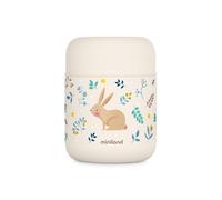 Miniland Contenitore Termico per Alimenti 280 ml in Acciaio Inox, Chiusura Ermetica e Isolamento a Doppia Parete | Rabbit