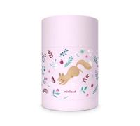 Miniland Contenitore Termico per Alimenti 600 ml in Acciaio Inox, Chiusura Ermetica e Isolamento a Doppia Parete | Squirrel