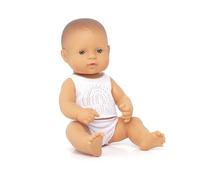 Miniland Dolls: 31351 - Pupazzo in vinile morbido per bambini, 32 cm