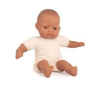Miniland Dolls 31367 - Bambola latina, 32 cm, con corpo morbido, in sacchetto trasparente, colore naturale