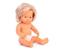 Miniland- Dolls Bambola educativa, Colore Merhfarbig, MLE31052