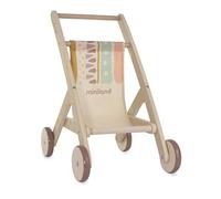 Miniland Dolls Carrello per bambole. Realizzato in legno proveniente da foreste sostenibili (FSC).