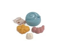 Miniland ECO Sand Molds - Giocattolo per bambini con set di 4 pezzi di figure del mare.