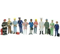 Miniland Educational 154177 - Astuccio di Figure per Imparare i uffici, 11 Pezzi