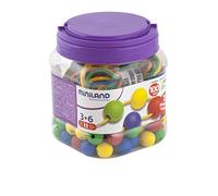 Miniland Educational 154214 - Sfere infilate 20mm - Latta di 100 pezzi