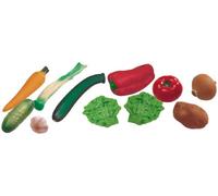 Miniland Educational 936126 - Borsa di vegetali di giocattolo, 11 unità
