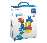 Miniland Buni Super Construction Game 36 Units Multicolor Bambini