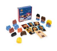 Miniland - EmoTeam - Gioco Emozionale per Bambini dai 2 Anni - Crea Giocatori di Calcio con Emozioni - Sviluppo Emozionale e Verbale - Compatibile con Emotiblocks - Licenza Ufficiale Barça