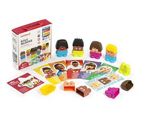 Miniland Emotiblocks per bambini dai 2 ai 6 anni. Da 1 a 6 giocatori. Strumento di apprendimento socio-emotivo che aiuta i bambini a comprendere i segnali facciali e come esprimere i propri sentimenti