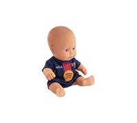Miniland - Bambola FC Barcelona 21 cm con Divisa Ufficiale Blaugrana - Bambola da Calcio Barça Articolata e da Collezione - Licenza Ufficiale (Caucasico)