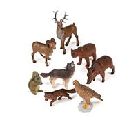 Miniland Figure Di Animali Della Foresta 8 Unità