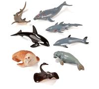 Miniland Figure Di Animali Marini 8 Unità