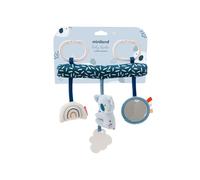 Miniland - Giocattolo da appendere per culla o passeggino Baby Koala - Centro sensoriale con dentaruolo, specchio e suono - Stimolazione precoce (Baby Koala)