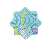 Miniland - Giocattolo sensoriale in silicone per neonati Flexhetti, con strisce flessibili per stimolare il gioco creativo e la motricità fine, dai 18 mesi (Stella)