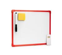 Miniland Lavagna Magnetica Bifacciale per Bambini, Lavagna Bianca e Nera con Pennarello, Gessetti e Cancellino, Gioco Educativo per Scrittura e Disegno Compatibile con Pennarelli Cancellabili