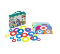 Miniland Math Color Rings Anelli traslucidi Adatti per tavoli Luminosi, 32160 -