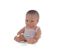 Miniland Miniland31125 Bambola Asiatica 21 cm 31125, Multicolore