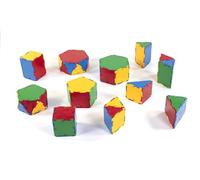 Miniland-(-) (-) Conexion Set Prismi 84 Pezzi, Multicolore, Miniland32123