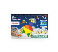 Miniland- On The Go Crazy Tangram, Multicolore, 31965