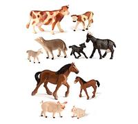 Miniland Animal Figures Farm Babies 10 Units Multicolor