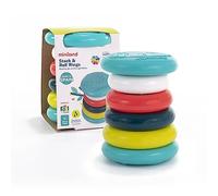 Miniland Miniland-97330 Colección Feel To Learn by Giocattolo impilabile Apilable para bebé, Multicolore, Small, MNL 97330