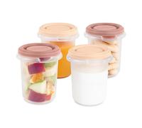 Miniland Set 4 Contenitori Ermetici Valencia 250 ml – Lavastoviglie, microonde, freezer