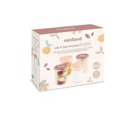 Miniland Set 4 Contenitori Ermetici 250ml Colore Valencia