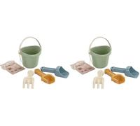 Miniland- Set di Sabbia, Multicolore, 32264 (Confezione da 2)