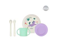 MINILAND Set Pappa 5 pezzi Unicorno