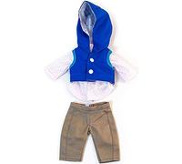 Miniland Set Primavera Gilet Blu per Bambola 32 cm